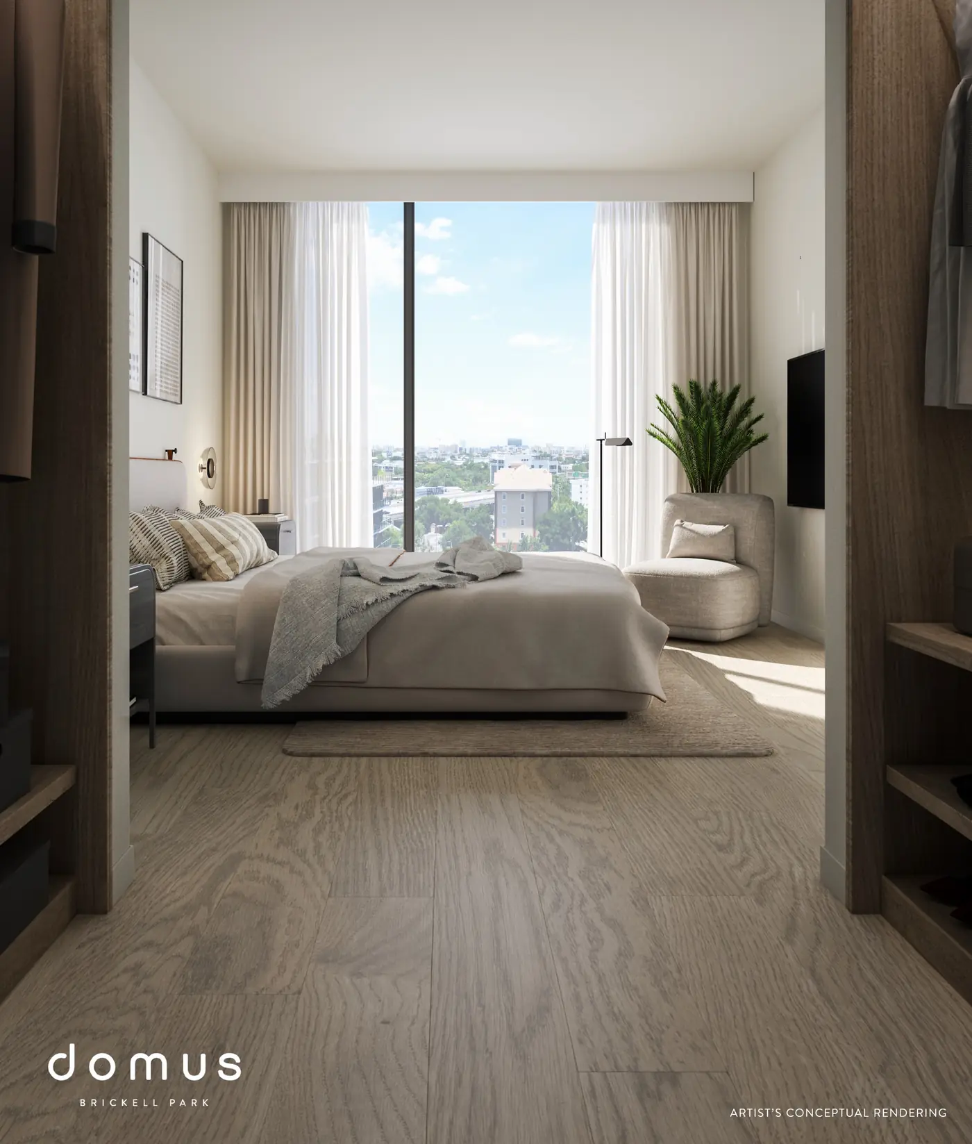 Dormitorio de un FLAT